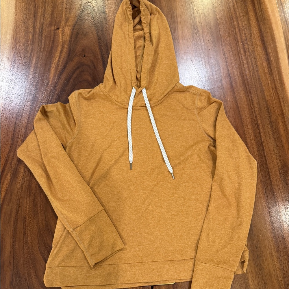 Vuori Halo Hoodie - Mustard (Flax Heather)